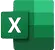 Microsoft Excel szoftver ikon