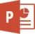 Microsoft PowerPoint szoftver ikon