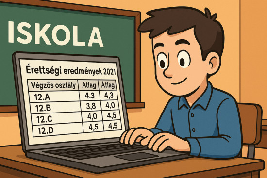 Érettségi eredmények (2022. május) illusztráció
