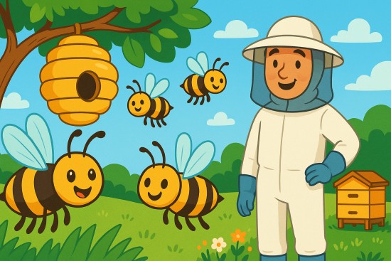 Méh (2025. október) illusztráció