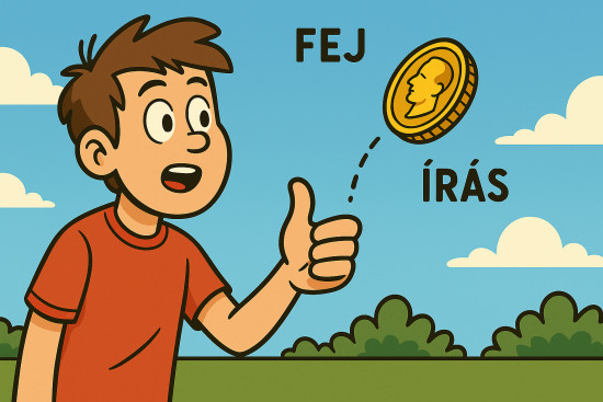 Pénzfeldobás (2023. május) illusztráció