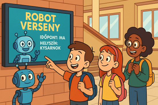 Versenyhirdetés (2024. május - idegen nyelv) illusztráció