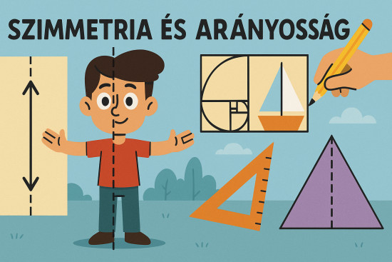 Szimmetria és arányosság (minta) illusztráció