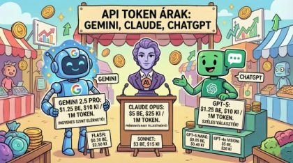 Mesterséges inteligencia API költségek illusztráció