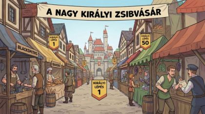 A Nagy Királyi Zsibvásár illusztráció