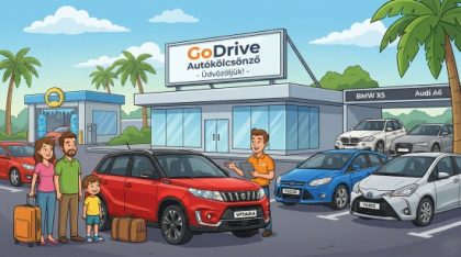 GoDrive autókölcsönző illusztráció